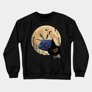 Blue Tongued Skink Witch Crewneck Sweatshirt